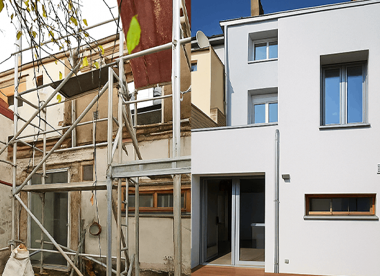 Rénovation Complète d’une Façade Urbaine