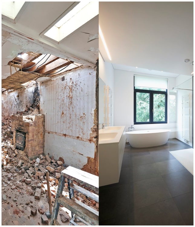 Transformation Complète d’une Salle de Bain – Avant / Après