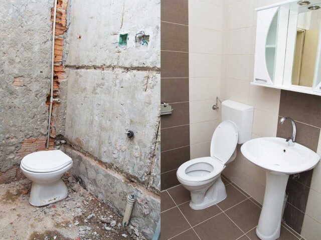 Rénovation Totale de Toilettes – Avant / Après